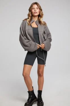 Chaser Brand Mccartneyy Foggy City Zip Up Hot