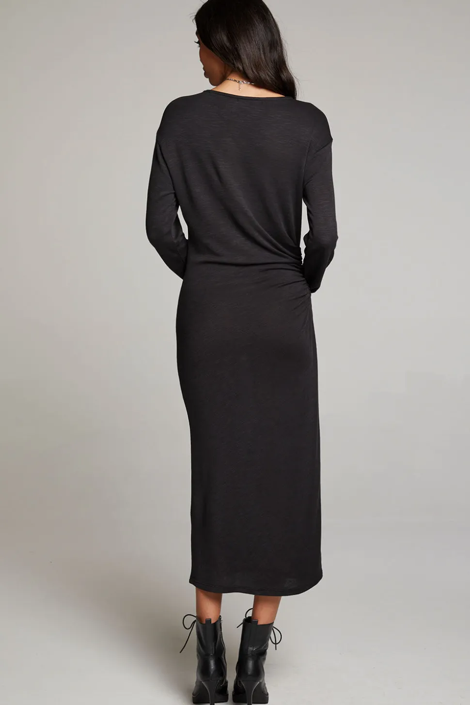 Chaser Brand Memory Licorice Midi Dress Cheap