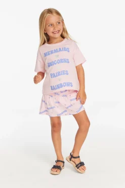 Chaser Brand Mermaid & Friends Girls Tee Cheap