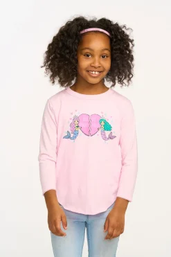 Chaser Brand Mermaid Bestie Long Sleeve Tee Sale