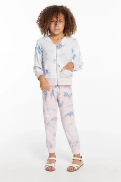 Chaser Brand Mermaid Shell Girls Zip-up Hoodie Online