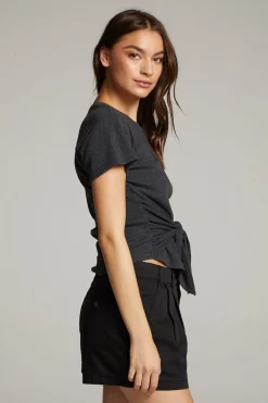 Chaser Brand Mia Black Top Cheap