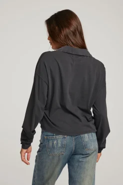 Chaser Brand Miles Licorice Long Sleeve Outlet