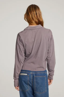 Chaser Brand Miles Purple Sage Long Sleeve Shop