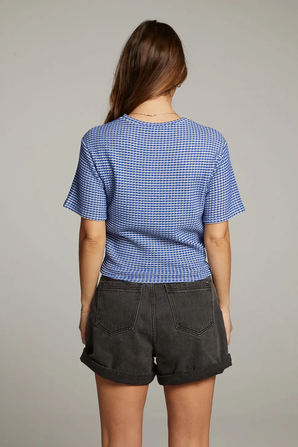 Chaser Brand Miracle Cobalt Blue Short Sleeve Clearance