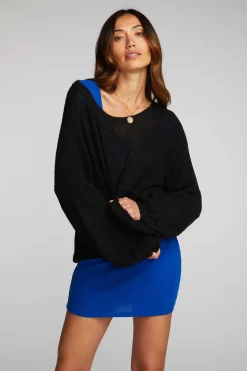 Chaser Brand Mohair Sweater Knit Belle Pullover Discount