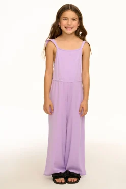 Chaser Brand Monterey Digital Lavender Jumpsuit Fashion