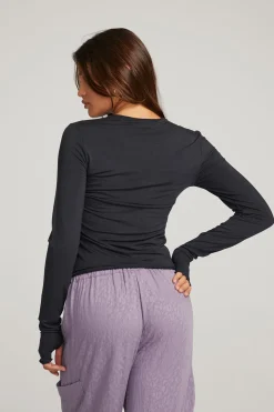 Chaser Brand Moonlight Licorice Long Sleeve Discount