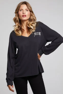 Chaser Brand Motley Crue Hollywood CA Long Sleeve Cheap