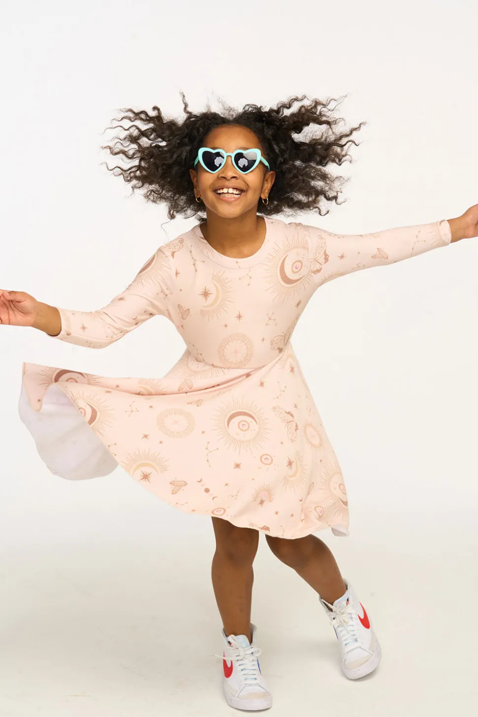Chaser Brand Mystical Sky Peplum Cozy Knit Dress Store