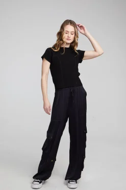 Chaser Brand Nahal Shadow Black Tee Discount