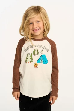 Chaser Brand Nature Is My Home Baseball Tee Shop