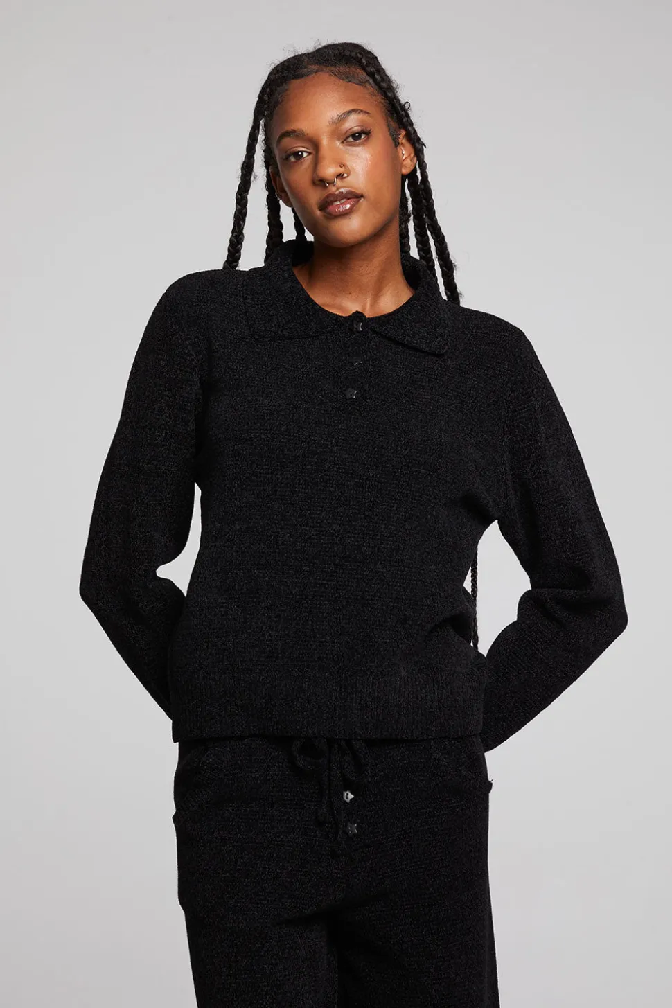 Chaser Brand Noe Licorice Pullover Best