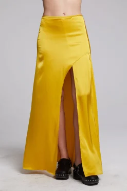 Chaser Brand Noemi Mimosa Maxi Skirt Clearance