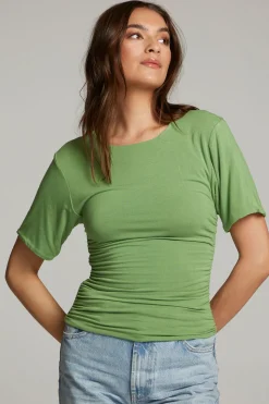 Chaser Brand Ocala Whitecap Grey And Piquant Green Reversible Top Sale