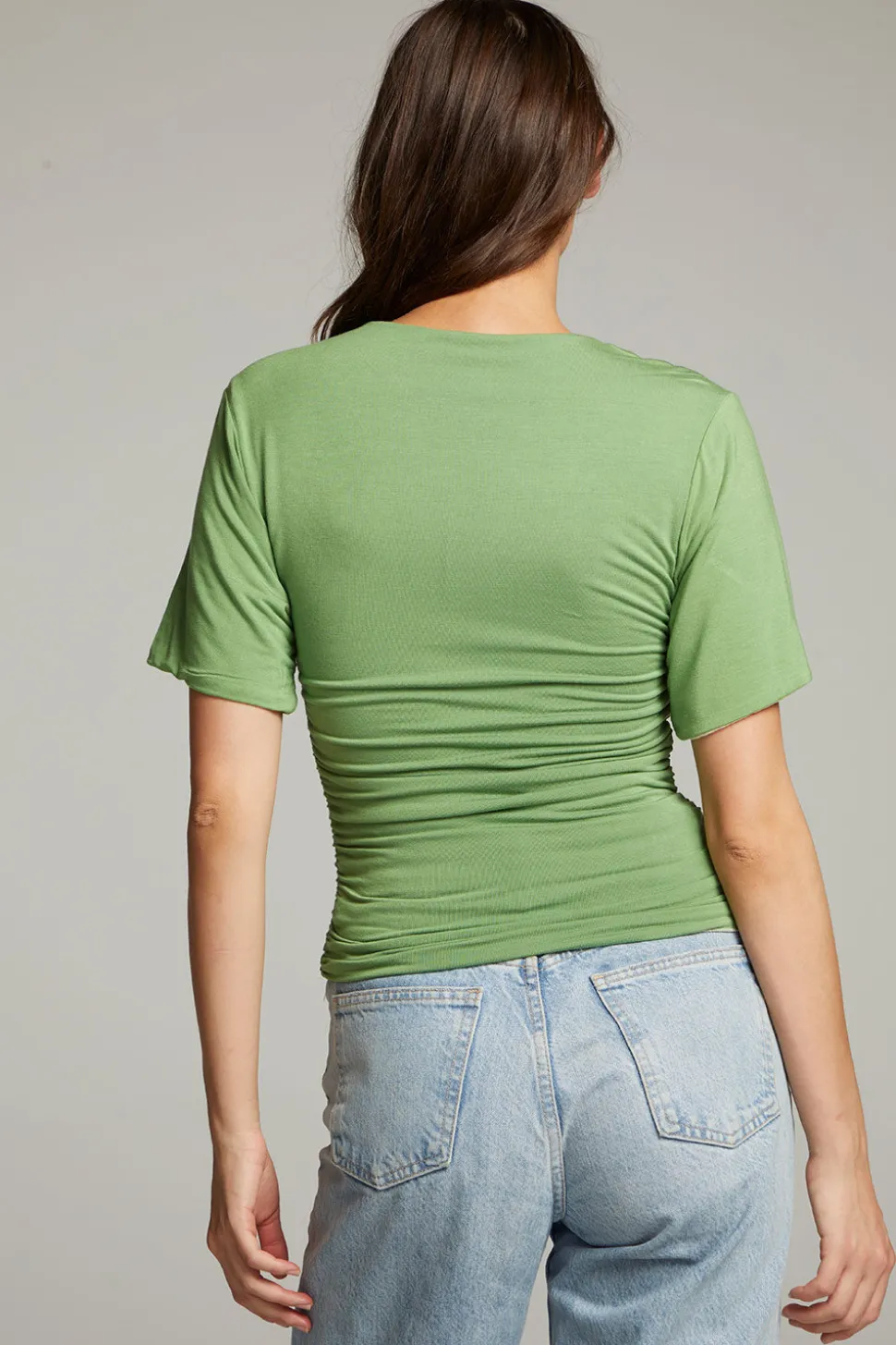 Chaser Brand Ocala Whitecap Grey And Piquant Green Reversible Top Sale