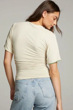 Chaser Brand Ocala Whitecap Grey And Piquant Green Reversible Top Sale