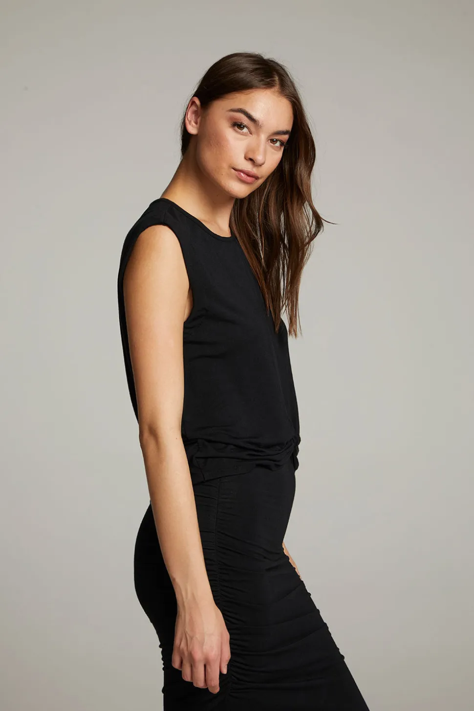 Chaser Brand Ocean True Black Tank Clearance