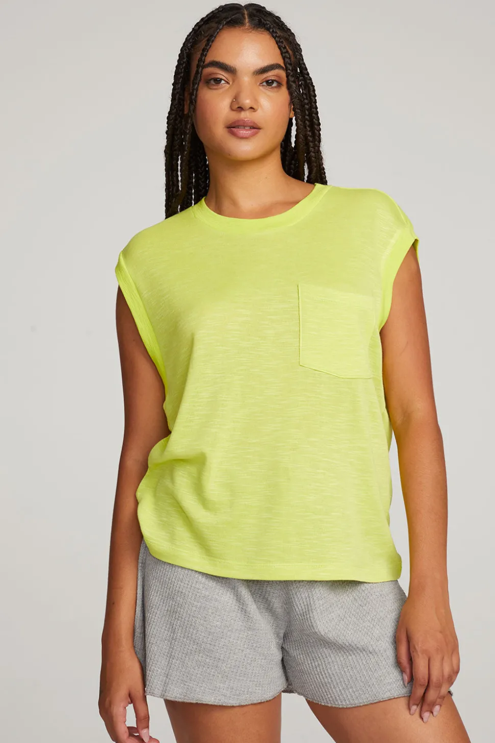 Chaser Brand Odessa Citron Tee Cheap