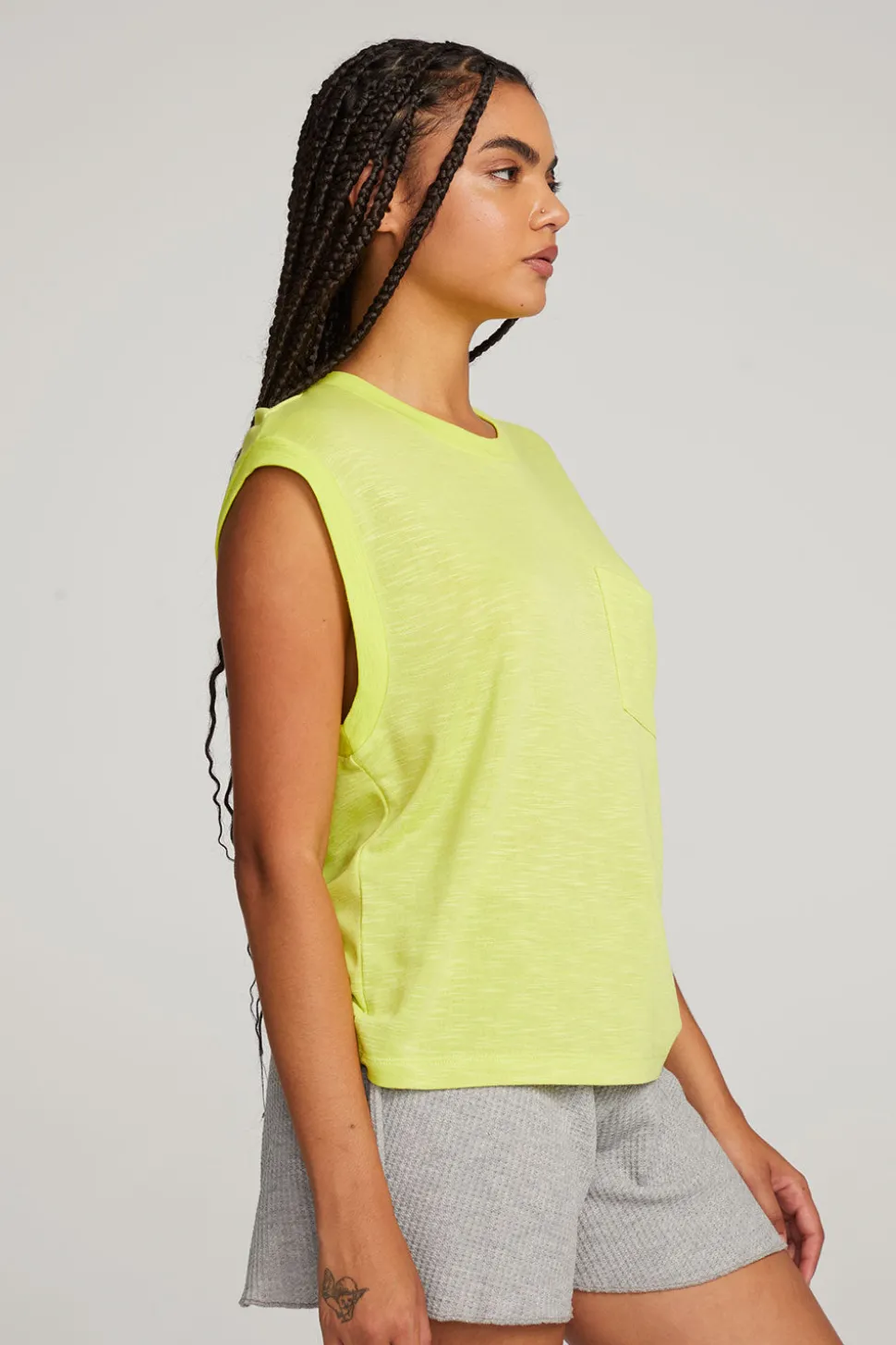Chaser Brand Odessa Citron Tee Cheap