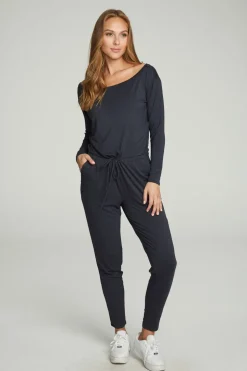 Chaser Brand Off The Shoulder Long Sleeve Jumpsuit Online