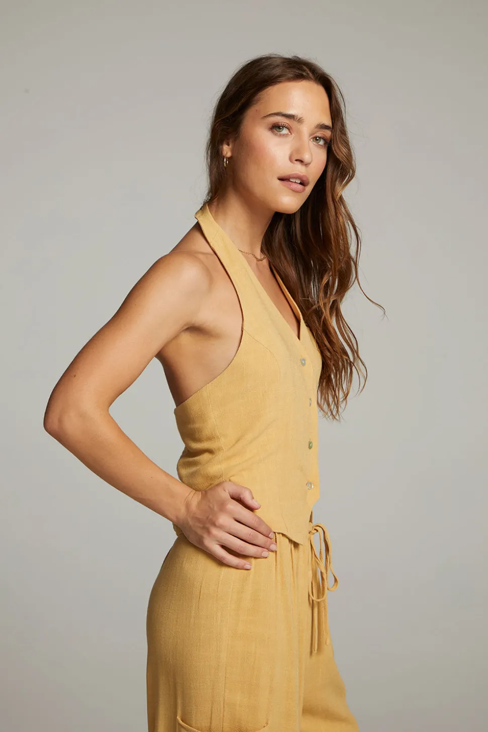 Chaser Brand Orlando Parchment Vest Cheap