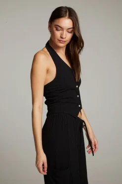 Chaser Brand Orlando True Black Vest Outlet