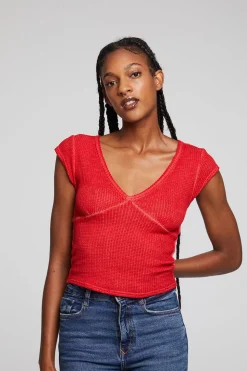 Chaser Brand Page Crimson Tee Clearance