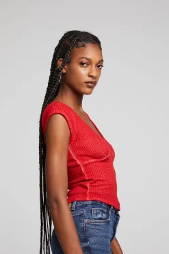 Chaser Brand Page Crimson Tee Clearance