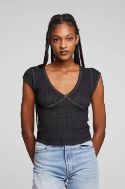 Chaser Brand Page Licorice Tee New