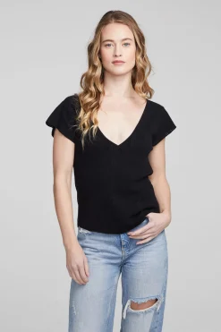 Chaser Brand Page Shadow Star Black Tee Shop