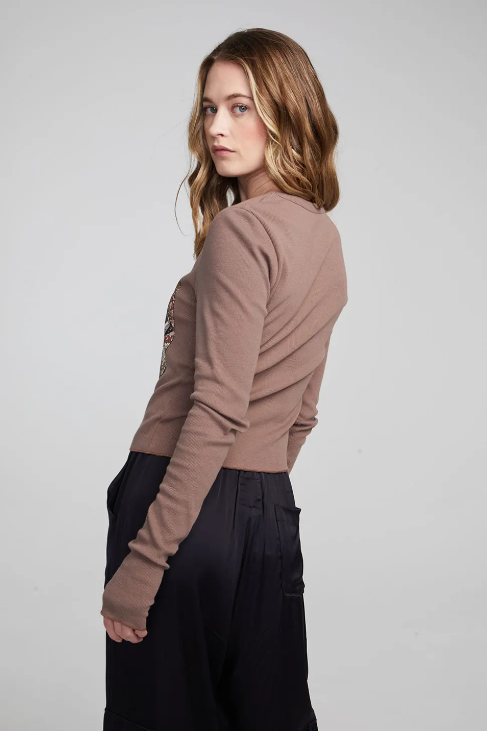 Chaser Brand Paisley Lips Long Sleeve Store