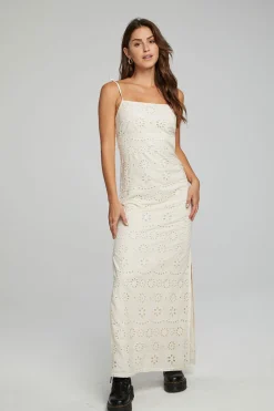 Chaser Brand Palisades Maxi Dress - Gardenia New