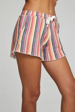 Chaser Brand Palms Short - Horizon Stripe Sale