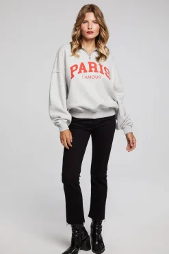 Chaser Brand Paris L' Amour Pullover Sale