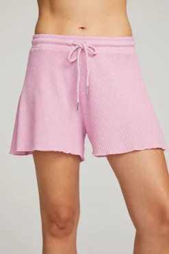 Chaser Brand Paseo Pastel Lavender Shorts Fashion