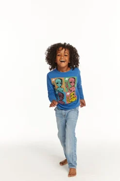 Chaser Brand Peace Alien Long Sleeve Tee Store