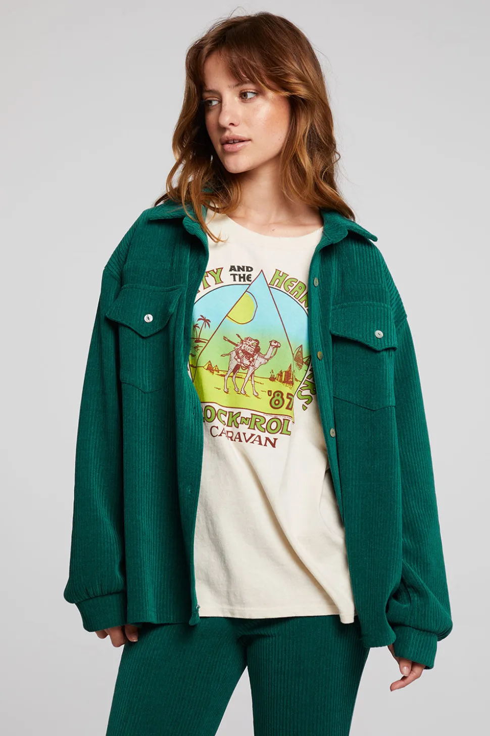 Chaser Brand Penmar Bluegrass Blouse Discount