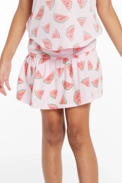 Chaser Brand Peplum Watermelon Heaven Girls Skort Cheap