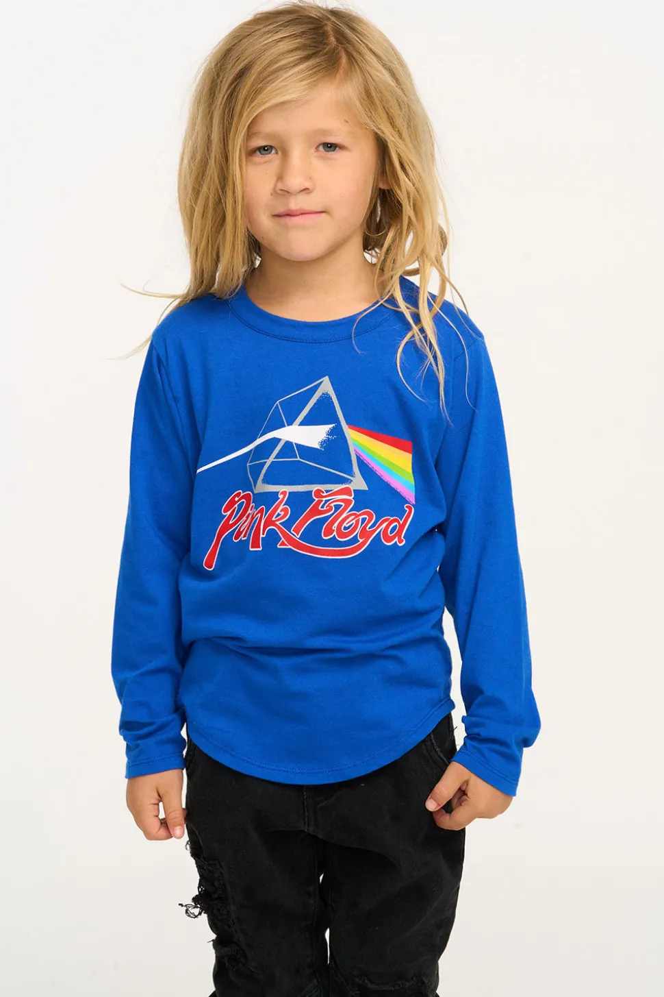 Chaser Brand Pink Floyd Dark Side Of The Moon Long Sleeve Tee Clearance