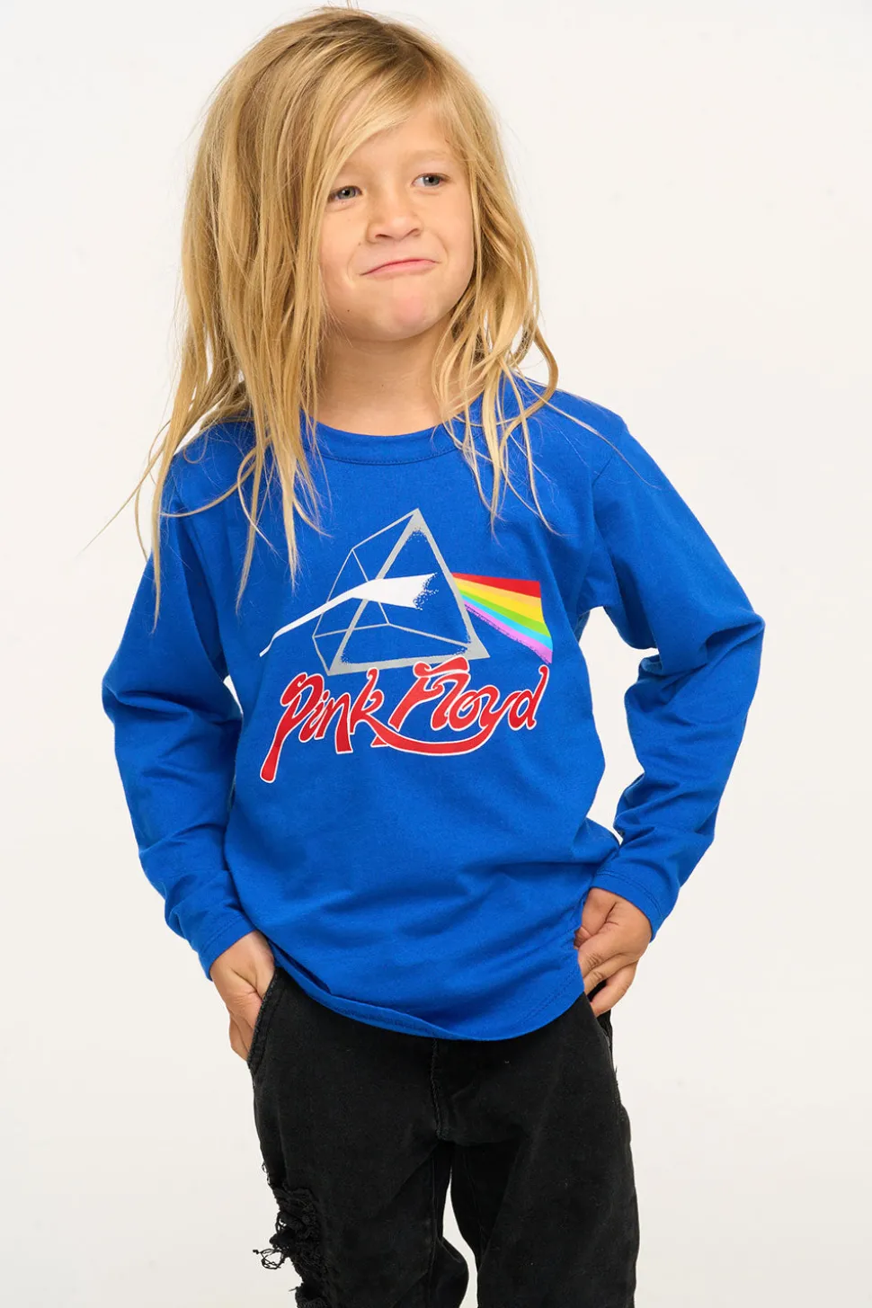 Chaser Brand Pink Floyd Dark Side Of The Moon Long Sleeve Tee Clearance