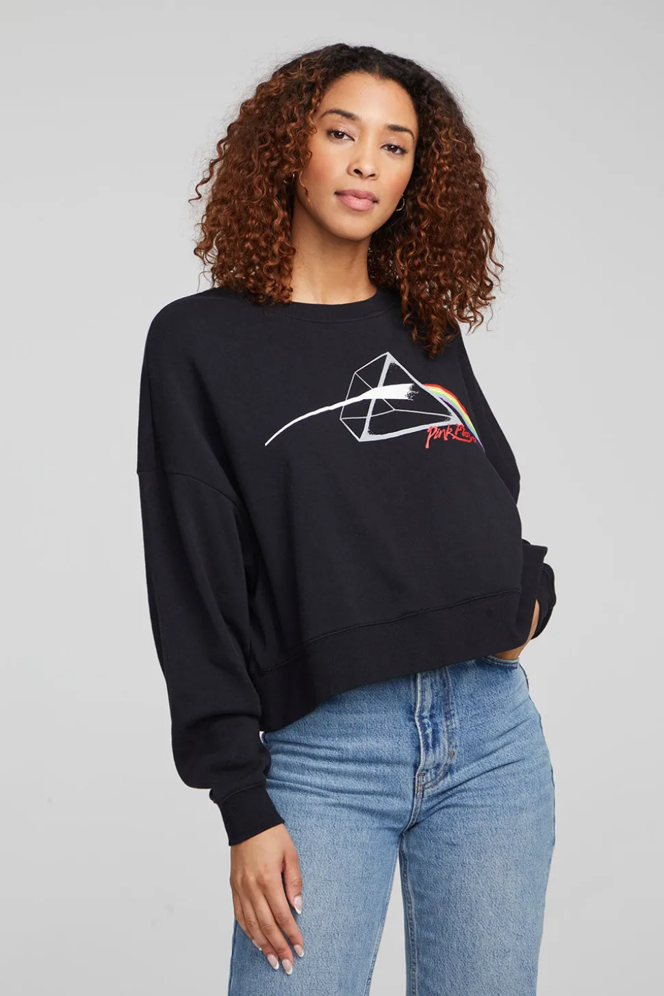 Chaser Brand Pink Floyd Dark Side Of The Moon Long Sleeve Fashion