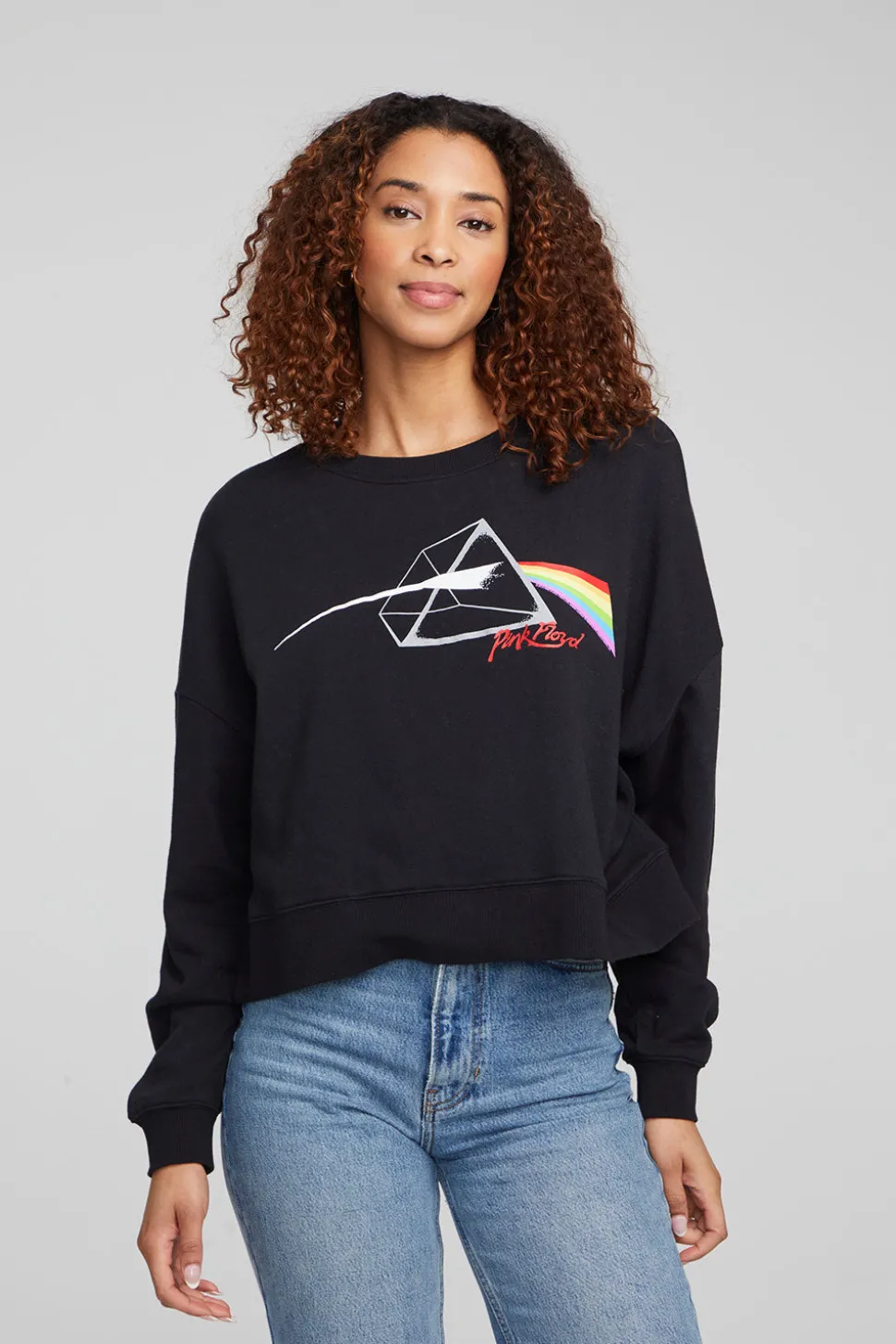Chaser Brand Pink Floyd Dark Side Of The Moon Long Sleeve Fashion