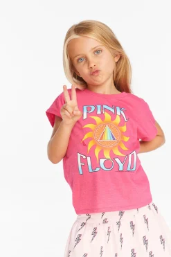 Chaser Brand Pink Floyd Prism Sun Girls Tee Online