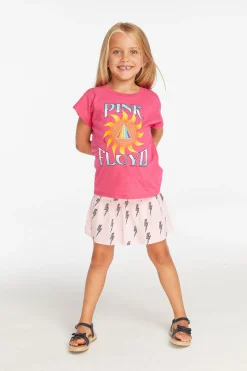 Chaser Brand Pink Floyd Prism Sun Girls Tee Online