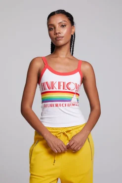 Chaser Brand Pink Floyd Rainbow Dark Side Of The Moon Tank Top Outlet