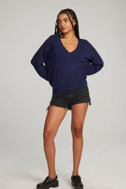 Chaser Brand Poppy Sapphire Pullover Store