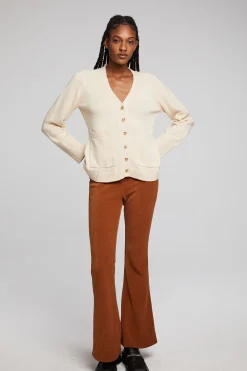 Chaser Brand Presley Whitecap Grey Cardigan Sale