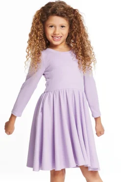 Chaser Brand Puff Long Sleeve Girls Dragon Fly Dress With Twirl Skirt Store