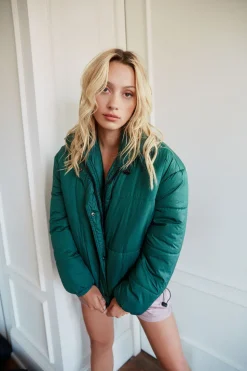 Chaser Brand Quilted Puffer Jacket Fashion